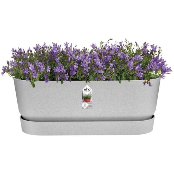 GREENVILLE Oval Planter - Muovi - Ø50 - Elävä sementti Levande cement