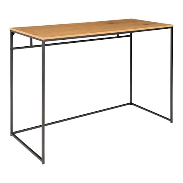House Nordic Desk Avery tammi ja musta 442758 kastanj