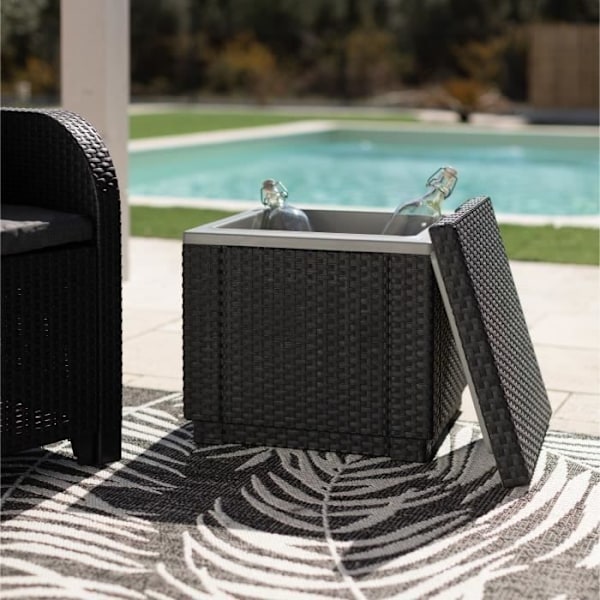 Keter Ice Cube Graphite Cooler 405981 Grafitgrå