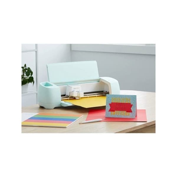 Skärmaskin - Cricut - Explore 3 - Mint - Vuxen - Förbättrad hastighet och precision Blå