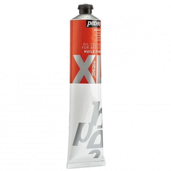 Olje färg - Pébéo - Fine Studio XL - Röd Vif - 200 ml - Snabbtorkande Klar röd