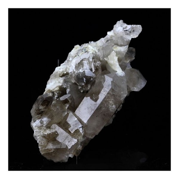 Sten og mineraler. Phantom Quartz. 467,0 ct. Plan du Lac, Oisans, Savoie, Frankrig.