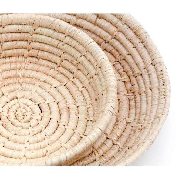Raphia vegetabil Färg naturlig i rulle 50 g Beige