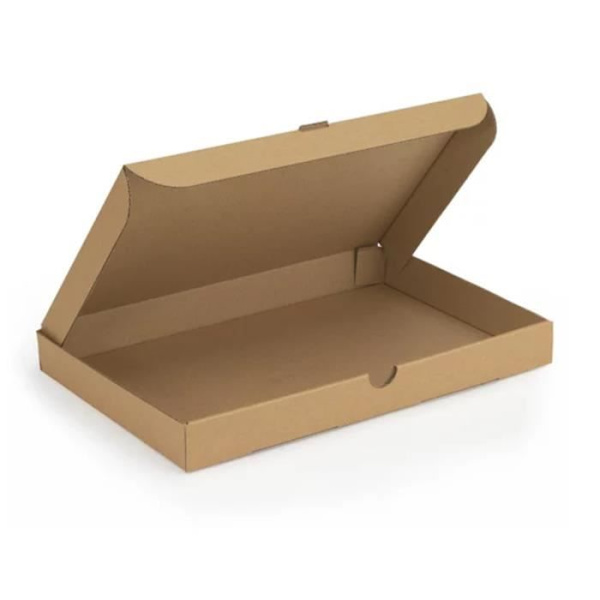 15 litteää pakkauslaatikkoa 46 x 36 x 5 cm - Yksi aallotettu kastanj