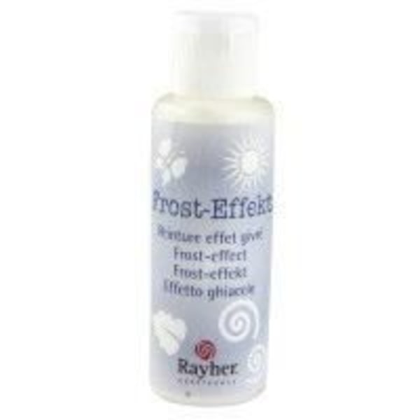 Maling - Rayher - Frost effekt - Hvid - 250ml - Ideel til indretning Vit