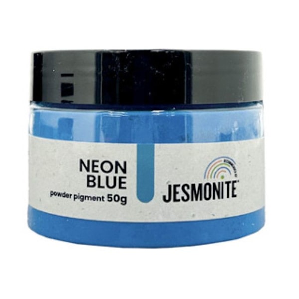 Jesmonite Pigment i Pulvret Färgglatt 50g Blå