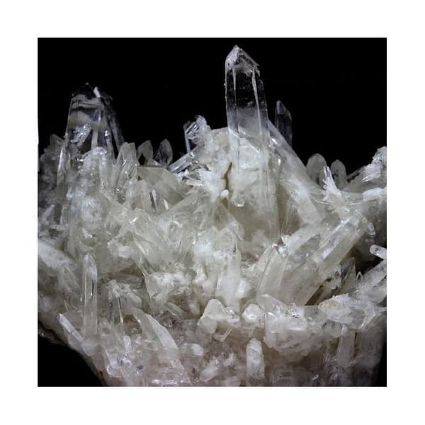 Kvarts, baryt 415,3 karat Vit