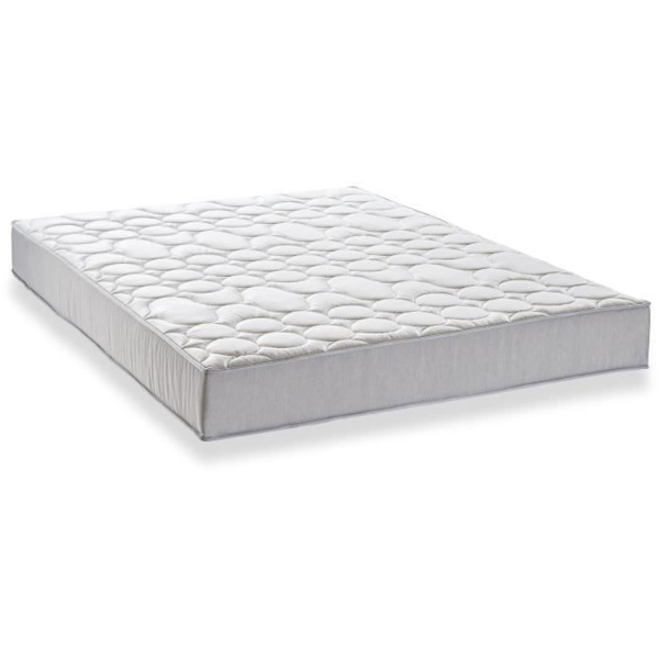 Soveklar pakke - Madras + 160x200 boxspring + dyne + 2 puder - Fjedre - 5 zoner - 19 cm - Fast DEKO DREAM Zen