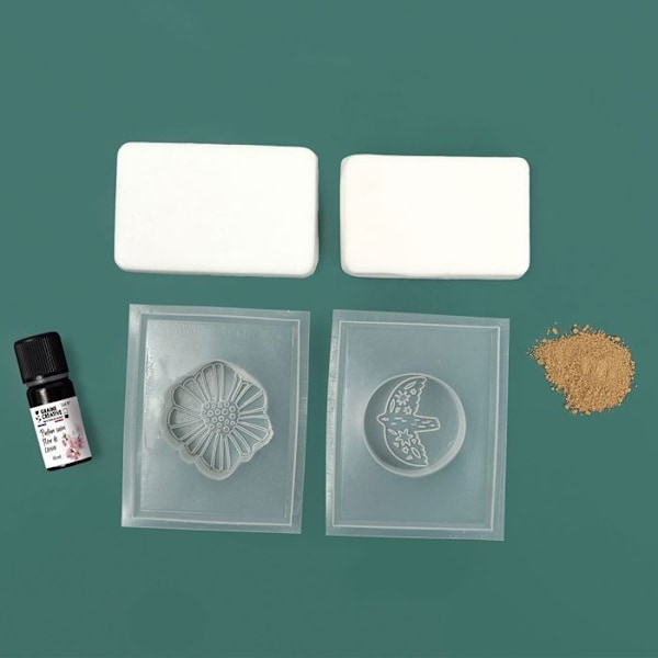 Kit DIY Tvål - Graine Créative - Sheasmör - Vit - Barn - Unisex Flerfärgad