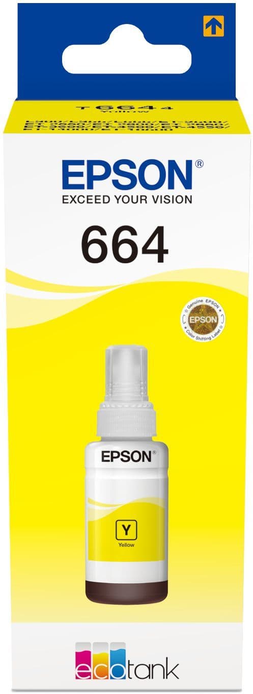 Epson ECOTANK T6644 Gul blækpatron