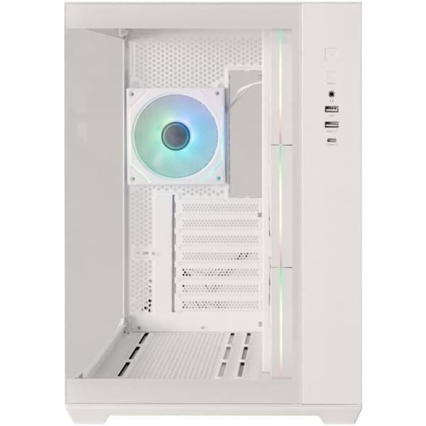 Kabinet uden strømforsyning - BITFENIX AL118 - Cube - ATX-format - Hvid