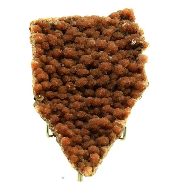 Sten og mineraler. Hæmatoid kvarts. 780,0 ct. Entraygues-sur-Truyère, Aveyron, Frankrig.