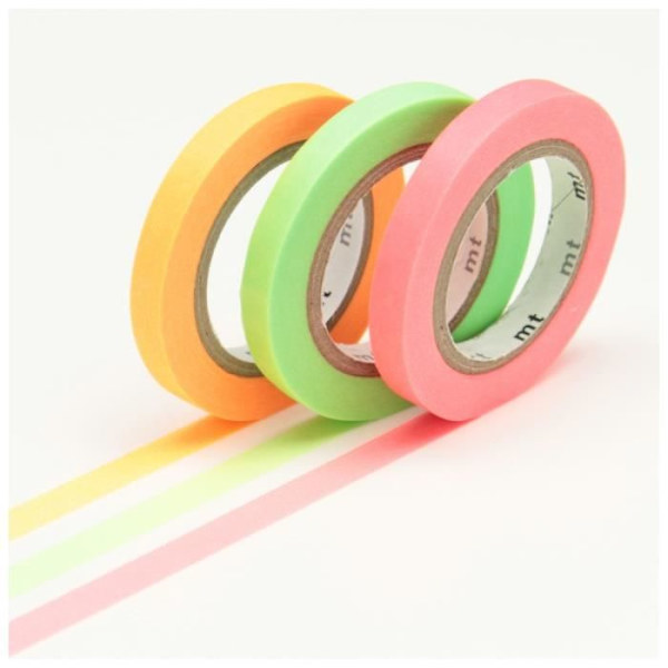 MT SLIM 3 kpl mt slim unis 6mm I (FLUO)