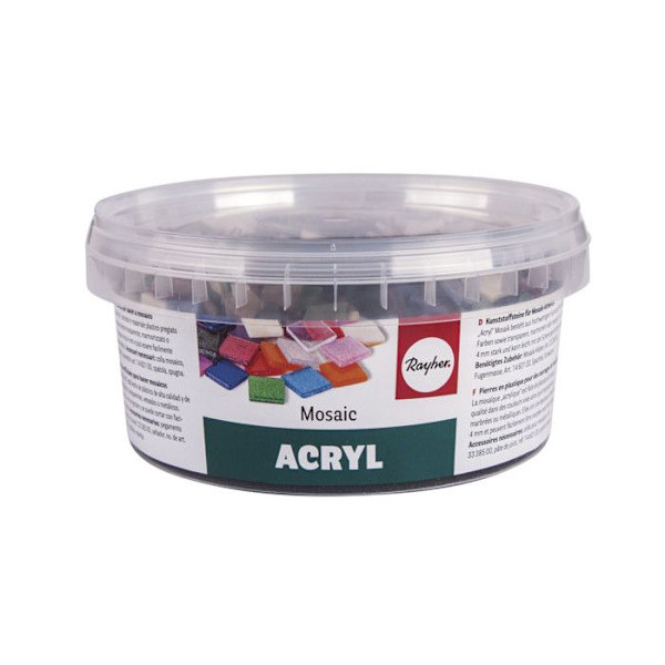 Rayher Hobby Rayher akryl blanding af marmor mosaik sten akryl multicolor 1 33 x 1 33 x 0