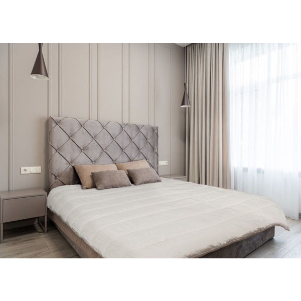 Sommerdyne - Tilbud på Linned - 140x200 cm - Let 170 gr/m² - Polyester - Maskinvaskbar Vit