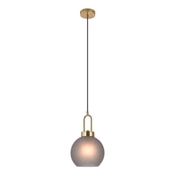 Glaspendel - House Nordic - Luton - Boll - Ø25 cm - Textilsladd 150 cm Transparent