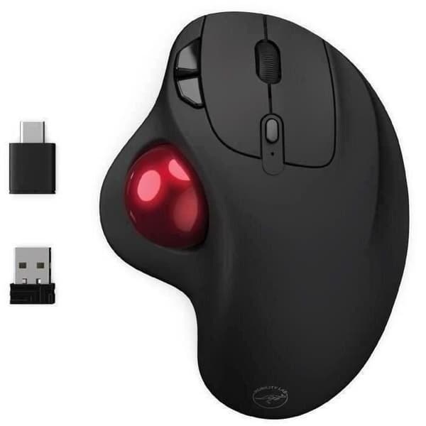 Langaton hiiri - MOBILITY LAB - Trackball - Musta Svart