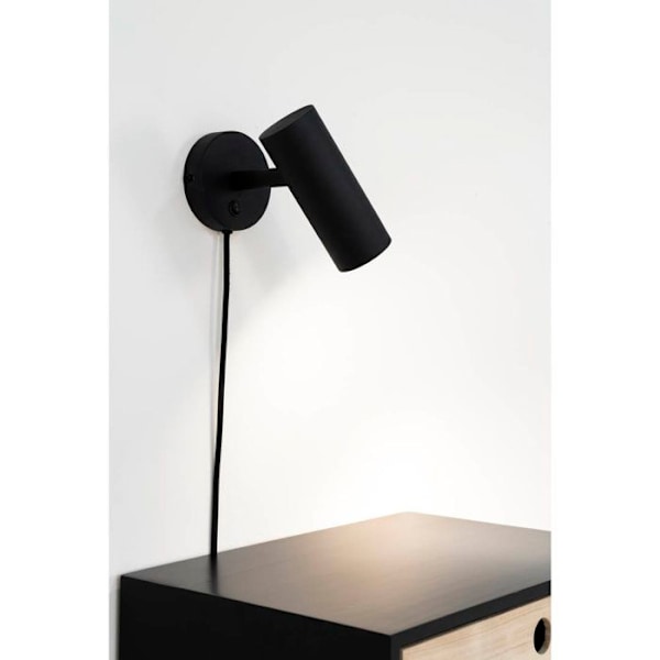 House Nordic LED vägglampa Lia Black 442794