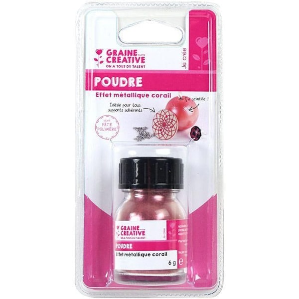 Metallic Effect Powder Coral Korall