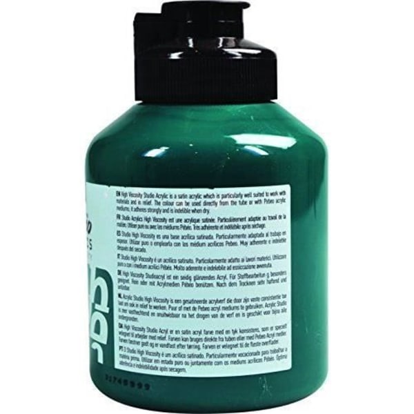 Pébéo Akrylmaling 500 ml Phtalocyanin Smaragd Ftalotsyaaninikoeemerald