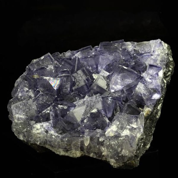 Sten og mineraler. Fluorit. 1050,5 ct. Yanci, Igantzi, Navarre, Spanien.