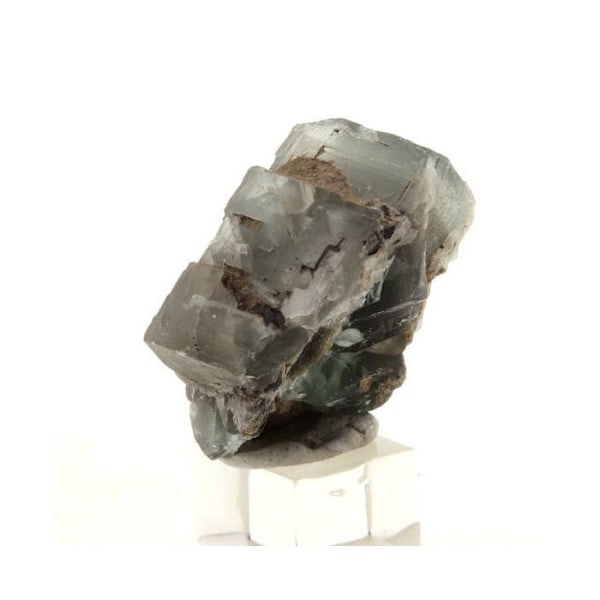 Krystal - ABIJOUX - Grøn fluorit - 44,2 ct - Aravis Massif, Haute-Savoie, Frankrig Grön