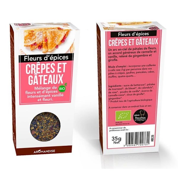 Maustekukkia Lettuja ja kakkuja 70 g