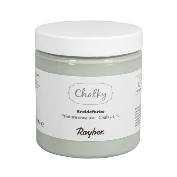 Pastell Green Chalk Paint - Chalky Finish - 230 ml