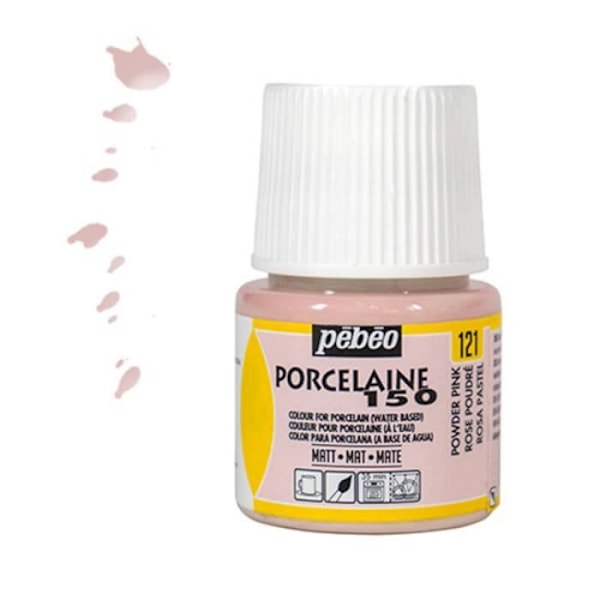 Porcelænsmaling 150 - Pulverrosa - 45ml