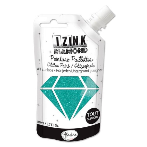 Izink Diamond Paint - Turkos 80ml