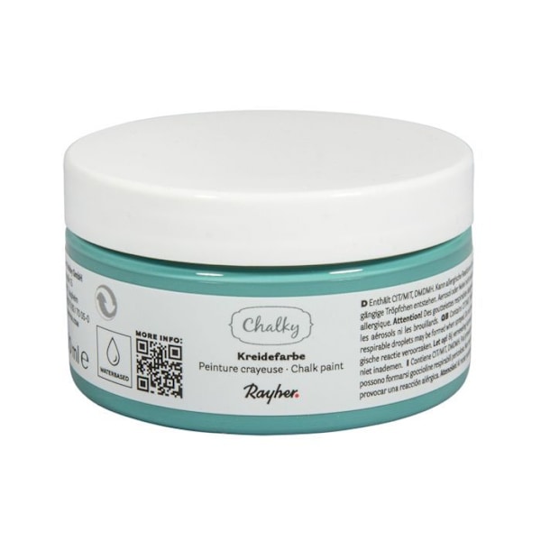 Chalk Paint Navy Green - Chalky Finish - 100 ml Grön