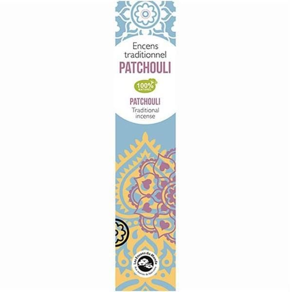 Indisk rökelse med Patchouli 60 pinnar 45 min