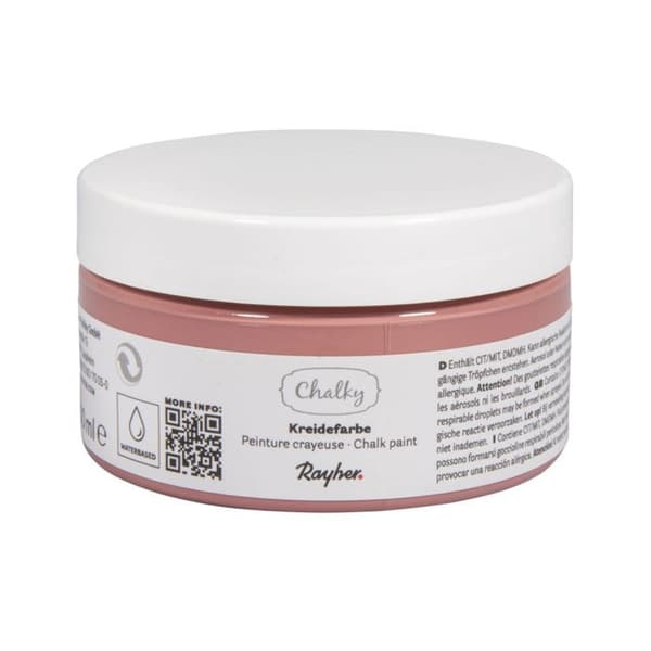 Kakel Red Chalk Paint - Chalky Finish - 100 ml Röd