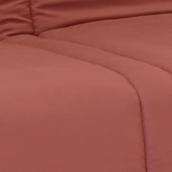 3-sits bäddsoffa - Terrakotta - 100% bomull - L 193 x D 92 cm - LENA Terrakotta