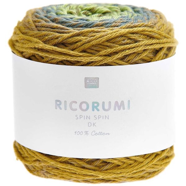 Laine - RICO DESIGN - Spin Spin - 50 g - 115 m - Farve Oliven Oliv