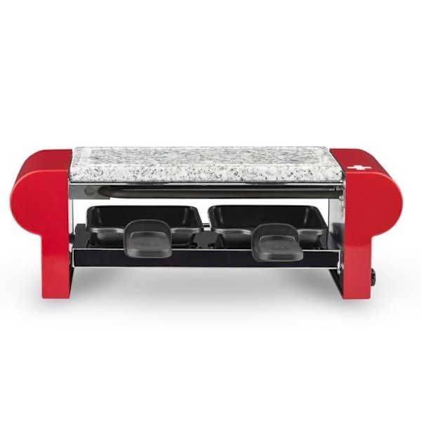 HKOENIG Racletteapparat - RP2 - Op til 2 personer - Graniteplade - Justerbar temperatur - 350 W