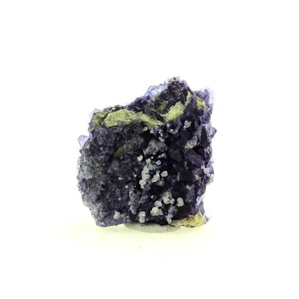 Sten og mineraler. Fluorit + Baryt. 75,0 ct. Saint-Péray, Ardèche, Frankrig.