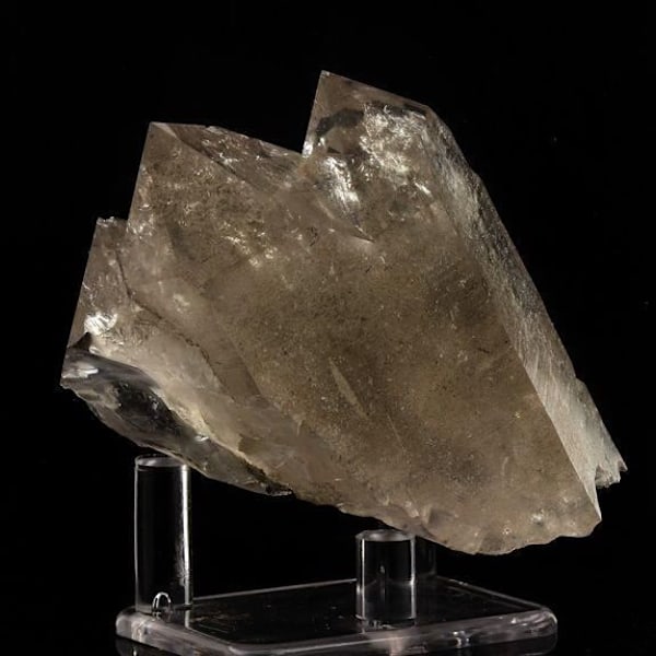 Røgkvarts - ABIJOUX - Mont-Blanc massiv - 993.0 ct - Hvid - Naturmaterialer