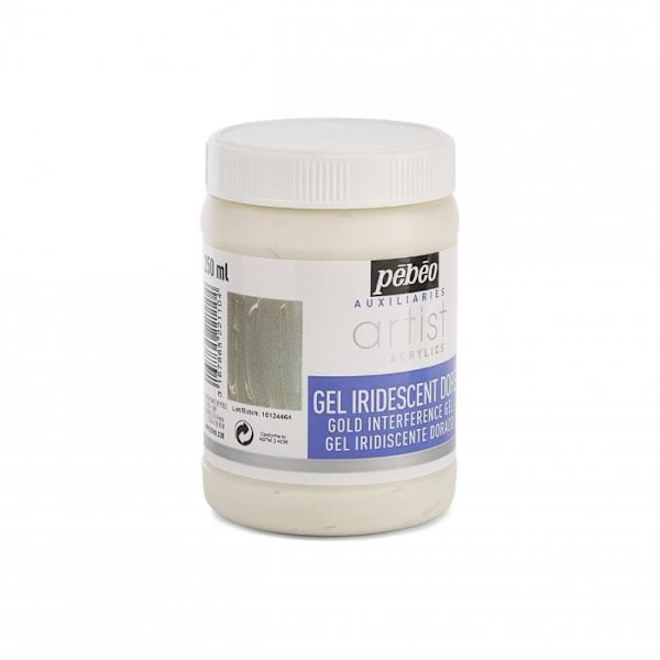 Pebeo - Akrylfarver - Kunstnerakryler 250 ml iriserende guld