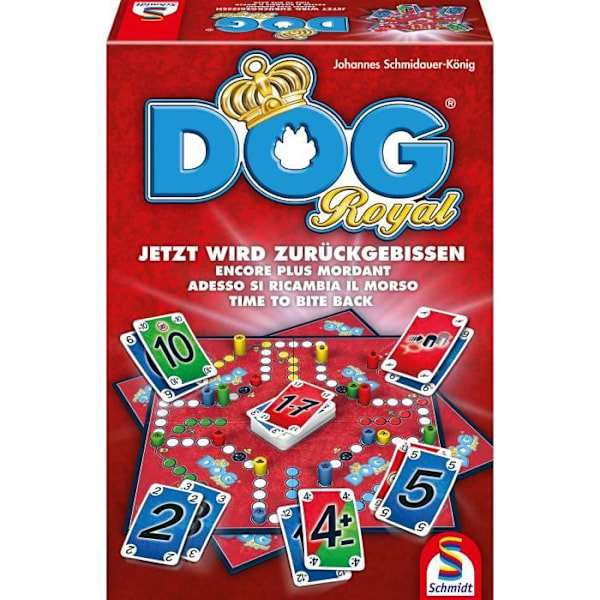 Royal DOG - Lautapelit - SCHMIDT SPIELE - Kilpaile eeppisissa DOG-peleissä tämän kuninkaallisen version avulla! Flerfärgad