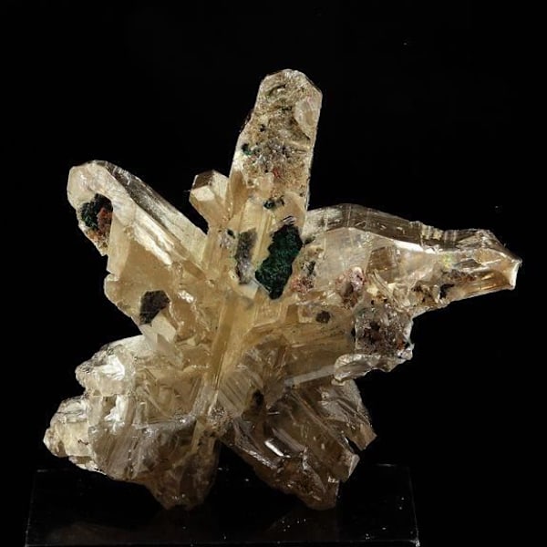 Kivet ja mineraalit. Cerussite. 208,0 senttiä. Tsumeb, Oshikoton alue, Namibia.