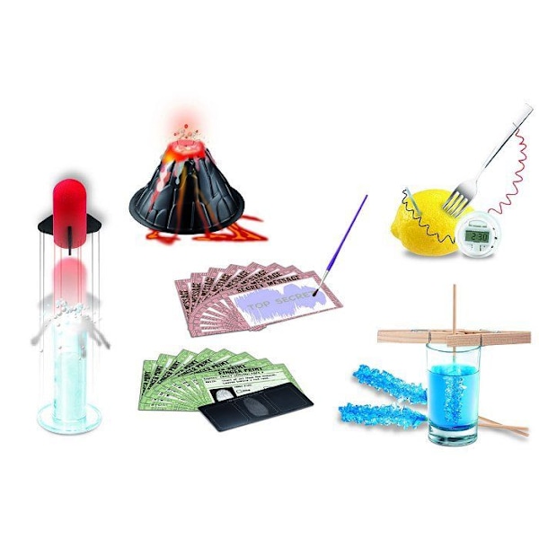 Science Experiment Kit - 4M - Science in the Kitchen - 6 eksperimenter - Indendørs - Sort Flerfärgad