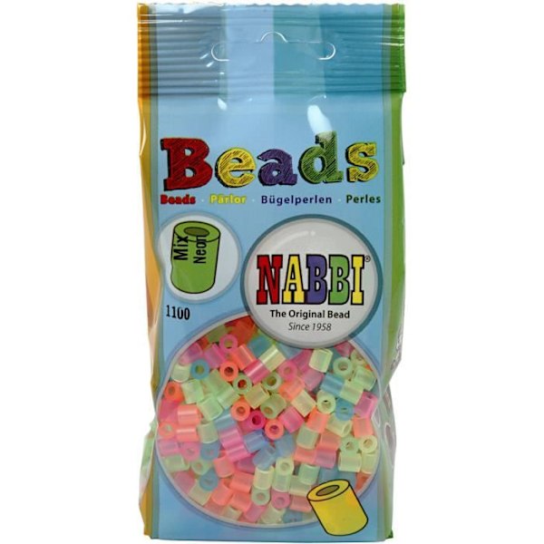 Originale Nabbi-perler til pigplader, smykker osv. ref 75253