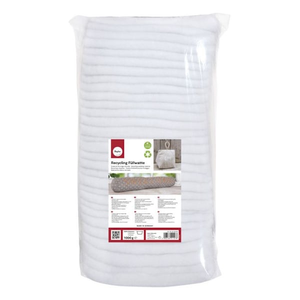 Genanvendt polyester fyldevare i lag 1 kg