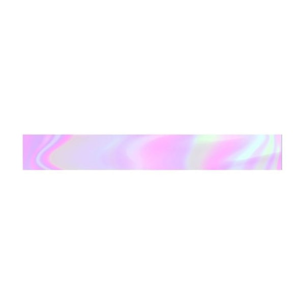 Maskeringstejp - Iriserande genomskinlig rosa - Blank - Kan flyttas - 15 mm x 10 m Rosa