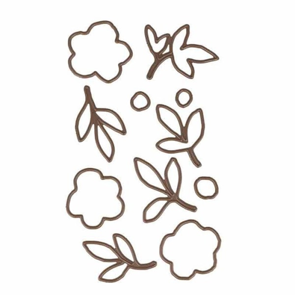 Skärformar - Blommor
