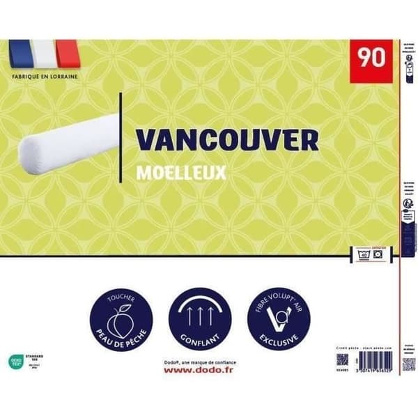 Traversiini DODO - VANCOUVER - 90 cm - 100% polyesteri