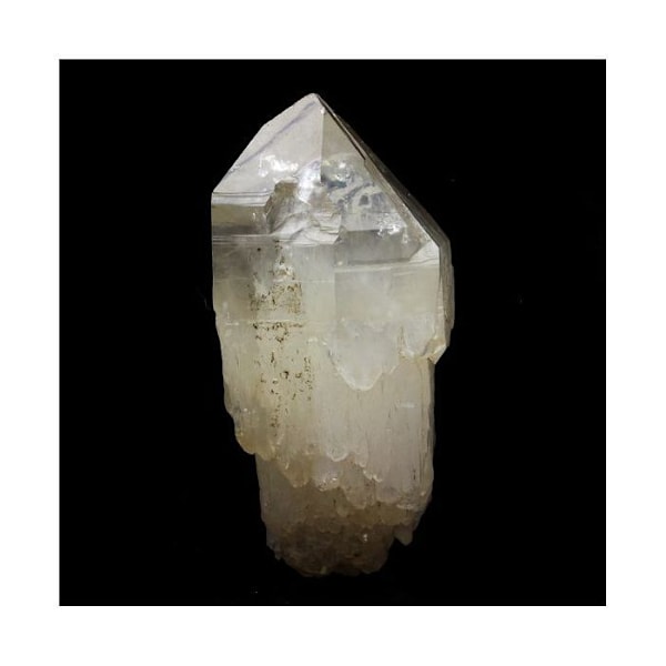 Sten og mineraler. Kvarts Scepter. 376,0 øre. Les Halles mine, Vaulnaveys-le-Bas, Isère, Frankrig..