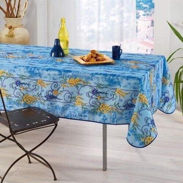 Dugnad - Provençale - Vinterjasmin - 100% Polyester - Rektangulær - 140x240cm Gul
