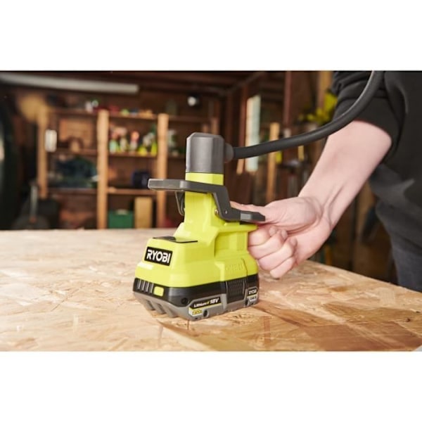 RYOBI - Klemplampe med fleksibel krop 18V ONE+ - 400 Lumen - fleksibel krop 40 cm - 2 indstillinger - Tilgængelig - RLCF18-0